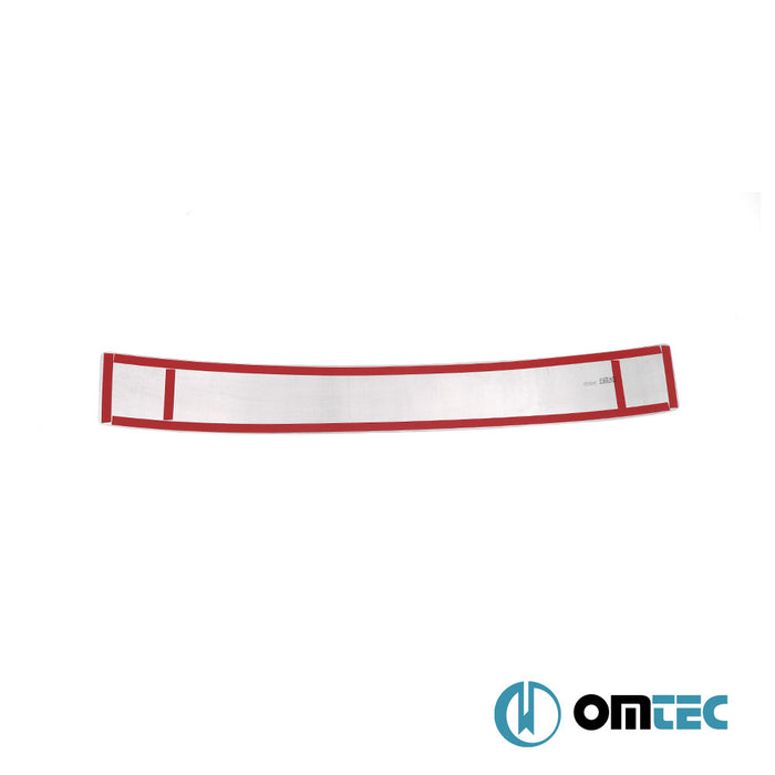 Karbon Folyolu Arka Tampon Eşiği Paslanmaz Çelik - Opel Corsa - HB 5D G2J0 FL - (2023 - )