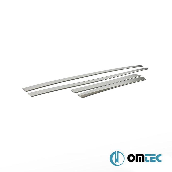 Yan Kapı Çıtası 4 Prç. Paslanmaz Çelik (Parlak) - Opel Corsa - HB 5D G2J0 - (2020 - )