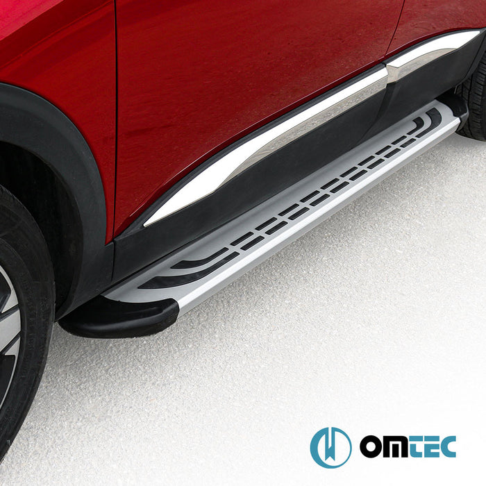 Yan Basamak (FABA - Gri) 2 Prç. - Opel Mokka E - SUV I - (2020 - )