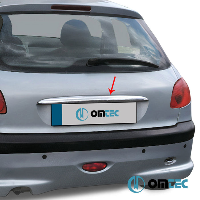 Bagaj Çıtası ABS Krom - Peugeot 206 - HB 5D I FL - (2003 - 2012)