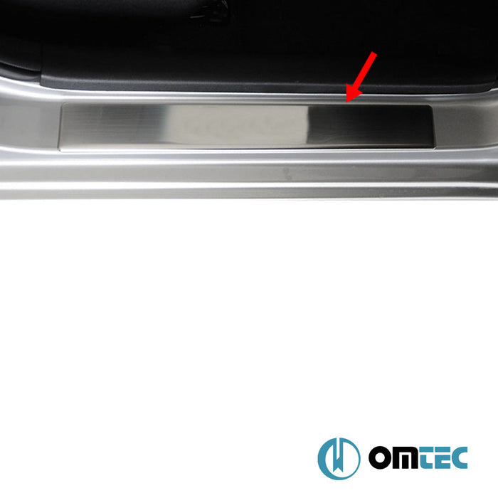 Line Kapı Eşiği 4 Prç. Paslanmaz Çelik (Parlak) - Peugeot 206 - HB 5D I - (1998 - 2012)