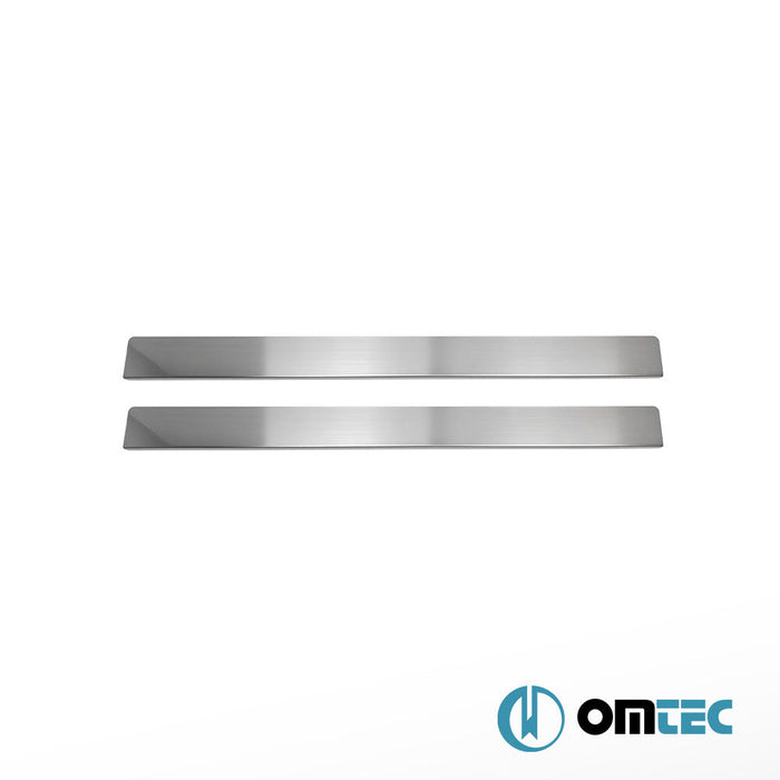 Norm Kapı Eşiği 2 Prç. Paslanmaz Çelik (Parlak) - Peugeot 206 Cc - CP I - (1998 - 2012)