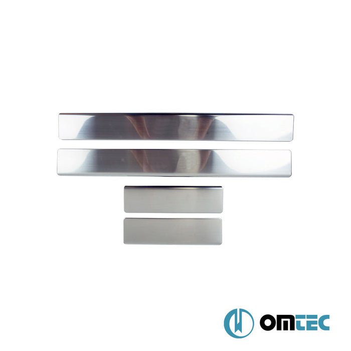 Line Kapı Eşiği 4 Prç. Paslanmaz Çelik (Parlak) - Peugeot 206 Plus - HB 5D I - (2009 - 2012)