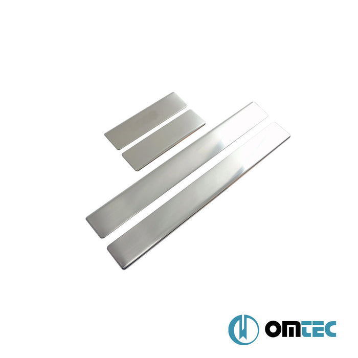 Line Kapı Eşiği 4 Prç. Paslanmaz Çelik (Parlak) - Peugeot 206 Plus - HB 5D I - (2009 - 2012)