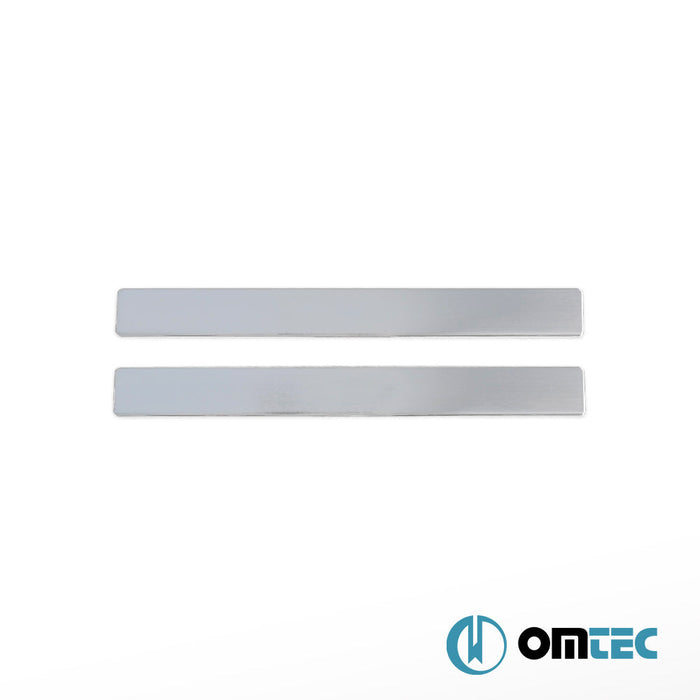 Line Kapı Eşiği 2 Prç. Paslanmaz Çelik (Parlak) - Peugeot 307 - CP I - (2001 - 2008)