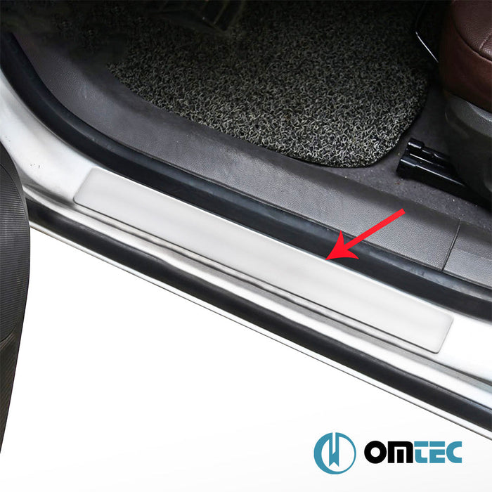 Line Kapı Eşiği 2 Prç. Paslanmaz Çelik (Parlak) - Peugeot 307 - CP I - (2001 - 2008)