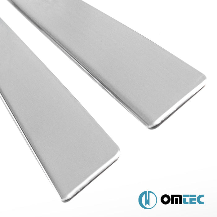 Line Kapı Eşiği 2 Prç. Paslanmaz Çelik (Parlak) - Peugeot 307 - CP I - (2001 - 2008)