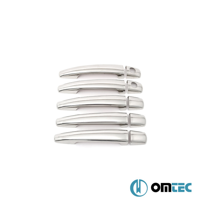 Kapı Kolu 5 Kapı (H2) 10 Prç. Paslanmaz Çelik - Citroën Jumpy/Dispatch - VAN G29 - (2007 - 2017)