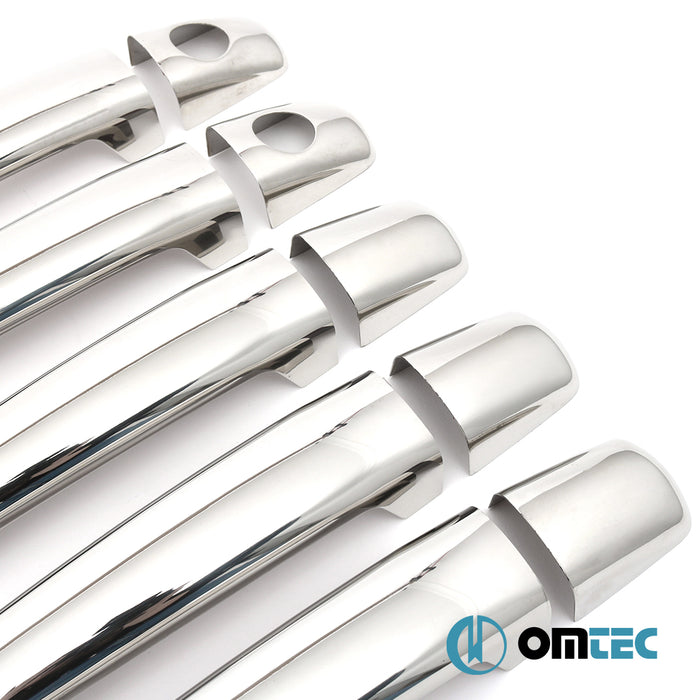 Kapı Kolu 5 Kapı (H2) 10 Prç. Paslanmaz Çelik - Citroën Jumpy/Dispatch - VAN G29 - (2007 - 2017)