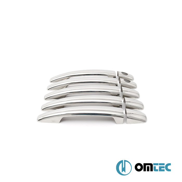 Kapı Kolu 5 Kapı (H2) 10 Prç. Paslanmaz Çelik - Citroën Jumpy/Dispatch - VAN G29 - (2007 - 2017)