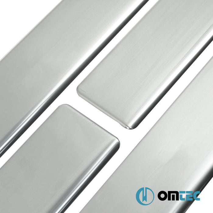 Line Kapı Eşiği 4 Prç. Paslanmaz Çelik (Parlak) - Peugeot 407 - SD I - (2004 - 2010)