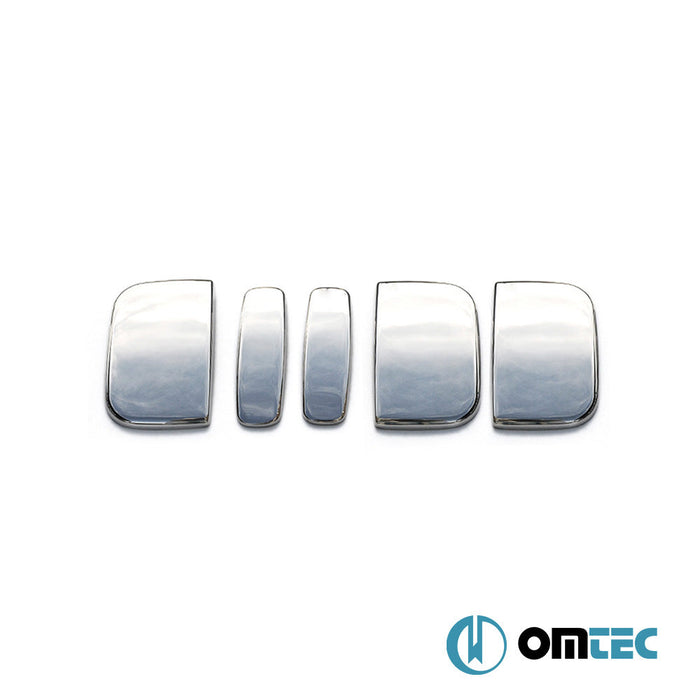 Kapı Kolu 5 Kapı 5 Prç. Paslanmaz Çelik (Parlak) - Peugeot Partner - MVN M49 FL - (2003 - 2008)