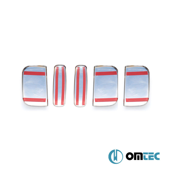 Kapı Kolu 5 Kapı 5 Prç. Paslanmaz Çelik (Parlak) - Citroën Berlingo - MVN M - (1996 - 2008)