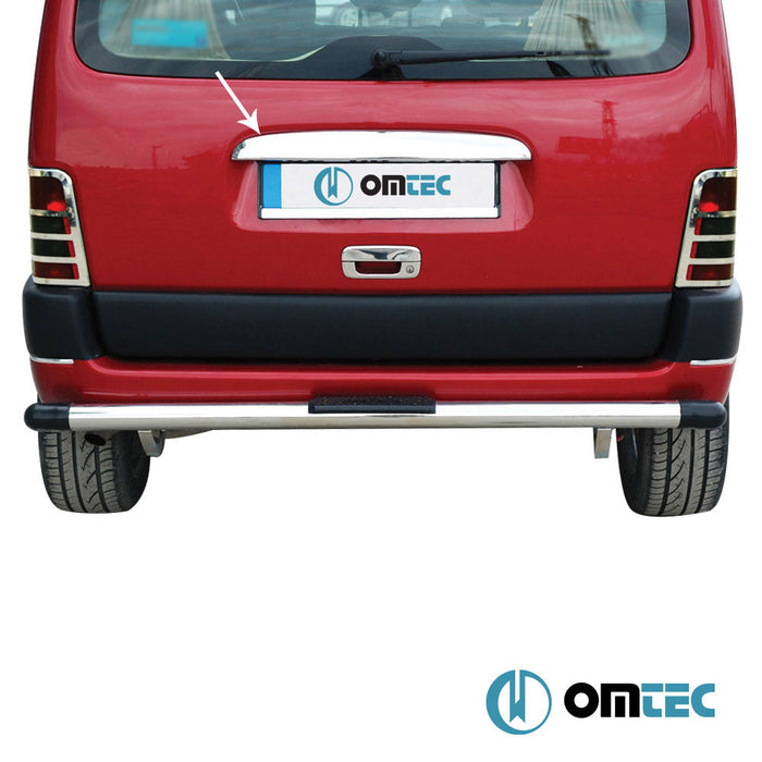 Bagaj Çıtası Paslanmaz Çelik (Parlak) (Tek Kapı) - Citroën Berlingo - MVN M - (1996 - 2008)
