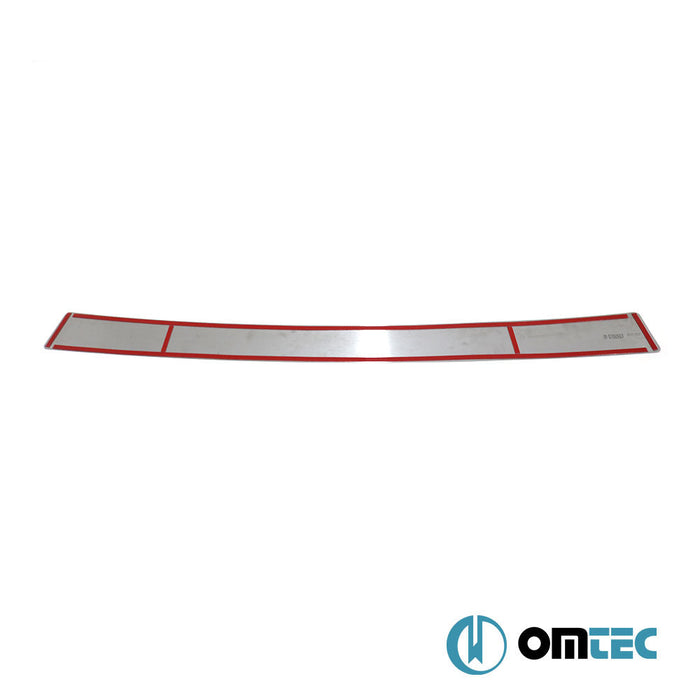 Karbon Folyolu Arka Tampon Eşiği Paslanmaz Çelik - Peugeot Partner - MVN M49 - (1997 - 2008)