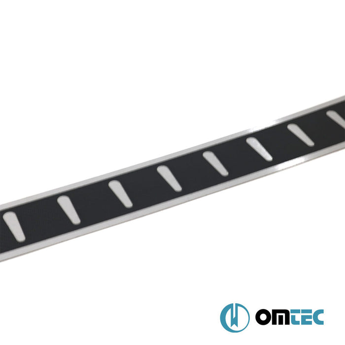 Karbon Folyolu Arka Tampon Eşiği Paslanmaz Çelik - Citroën Berlingo - MVN M - (1996 - 2008)