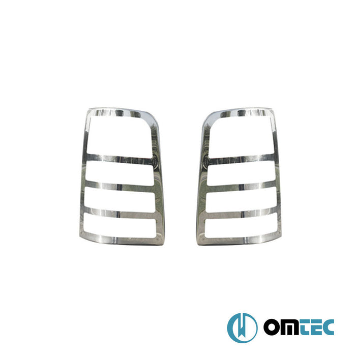 Stop Çerçevesi 2 Prç. P.Çelik (Parlak) - Peugeot Partner - MVN M49 - (1997 - 2008)