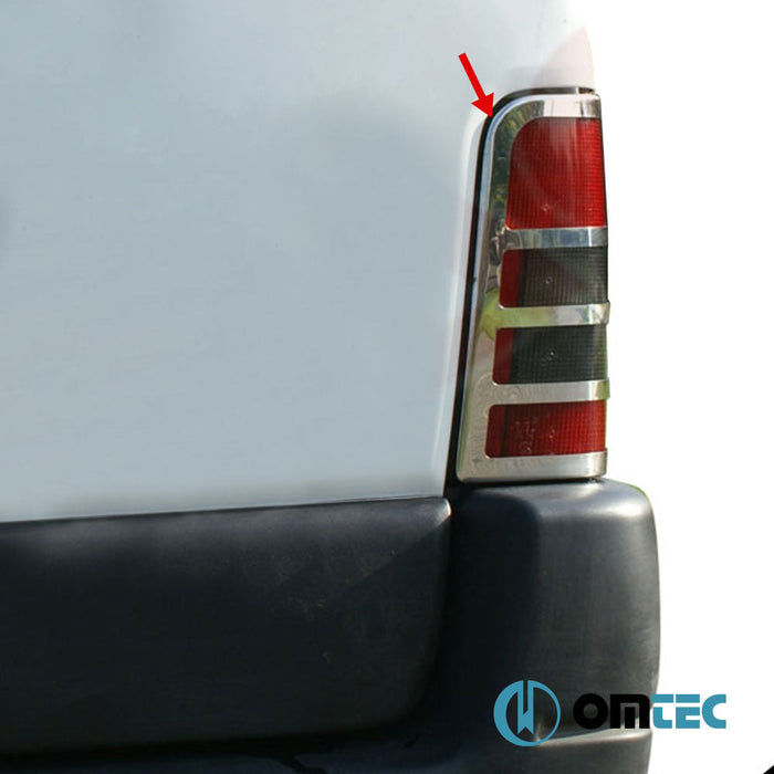 Stop Çerçevesi 2 Prç. P.Çelik (Parlak) - Citroën Berlingo - MVN M - (1996 - 2008)