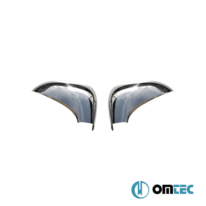 Ayna Kapağı 2 Prç. Paslanmaz Çelik (Parlak) - Peugeot 207 - HB 5D I - (2006 - 2012)