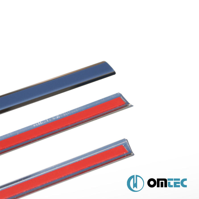 Cam Çıtası 4 Prç. Paslanmaz Çelik (Parlak) - Peugeot 207 - HB 5D I - (2006 - 2012)