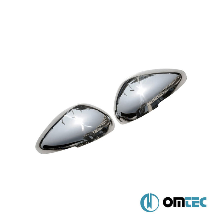 Ayna Kapağı 2 Prç. Paslanmaz Çelik (Parlak) (Sinyalli) - Citroën C4 Picasso - MPV 3 - (2013 - 2018)