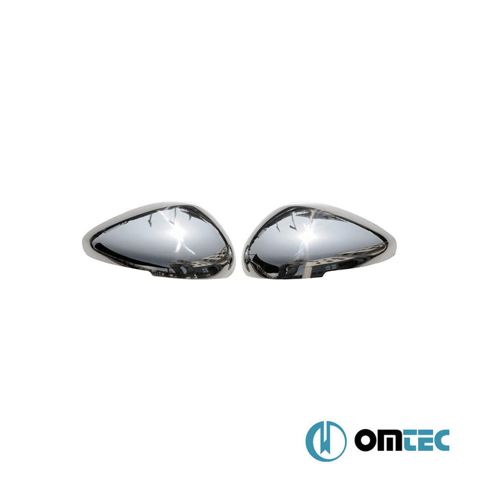 Ayna Kapağı 2 Prç. Paslanmaz Çelik (Parlak) (Sinyalli) - Peugeot 508 - SD I - (2010 - 2018)