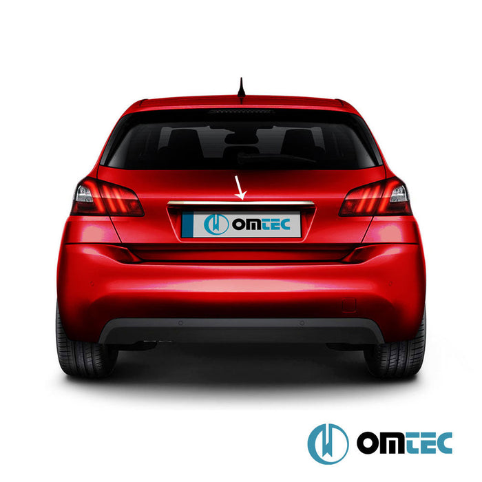 Bagaj Çıtası (Plaka Üstü) Paslanmaz Çelik (Parlak) - Skoda Kamiq - SUV I - (2020 - )