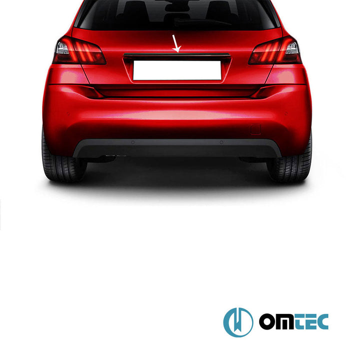 Bagaj Çıtası (Plaka Üstü) Paslanmaz Çelik (Siyah) - Renault Clio - HB 5D BR - (2006 - 2012)