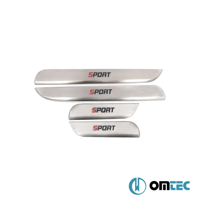 Sport Kapı Eşiği 4 Prç. Paslanmaz Çelik (Parlak) - Peugeot 3008 - SUV P84 - (2016 - )