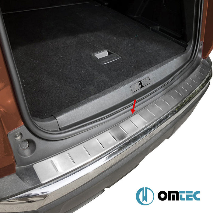 Arka Tampon Eşiği Paslanmaz Çelik (Parlak) - Peugeot 3008 - SUV P84 - (2016 - )