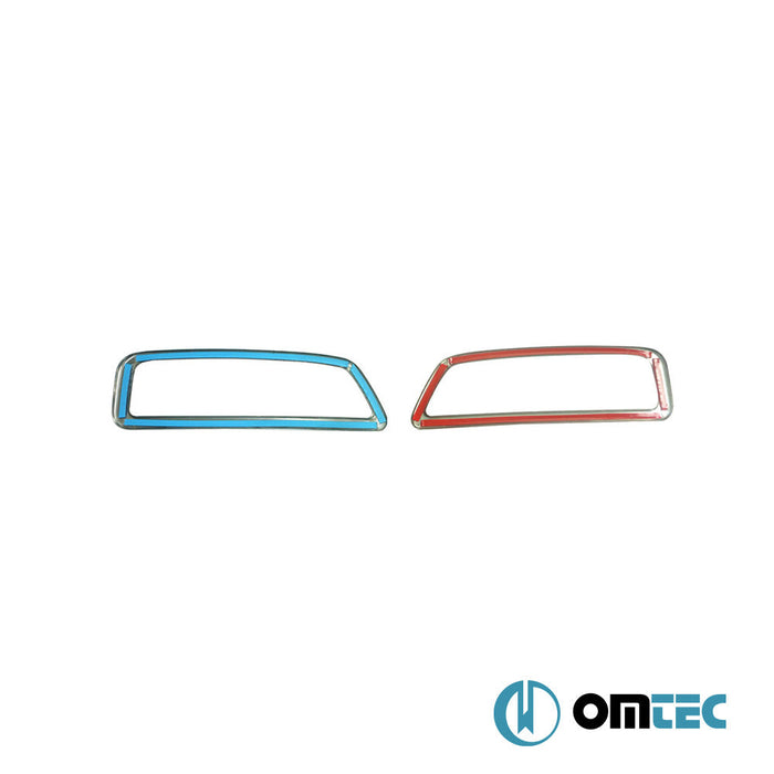 Egzoz Çerçevesi 2 Prç. Paslanmaz (Parlak) - Peugeot 3008 - SUV P84 - (2016 - )