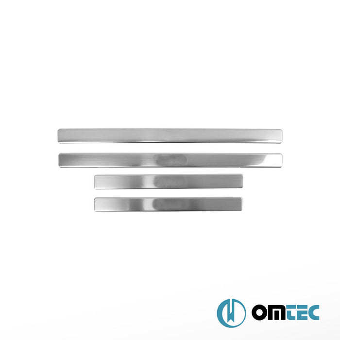 Line Kapı Eşiği 4 Prç. Paslanmaz Çelik (Parlak) - Peugeot Partner Tepee - MVN B9 - (2008 - 2018)