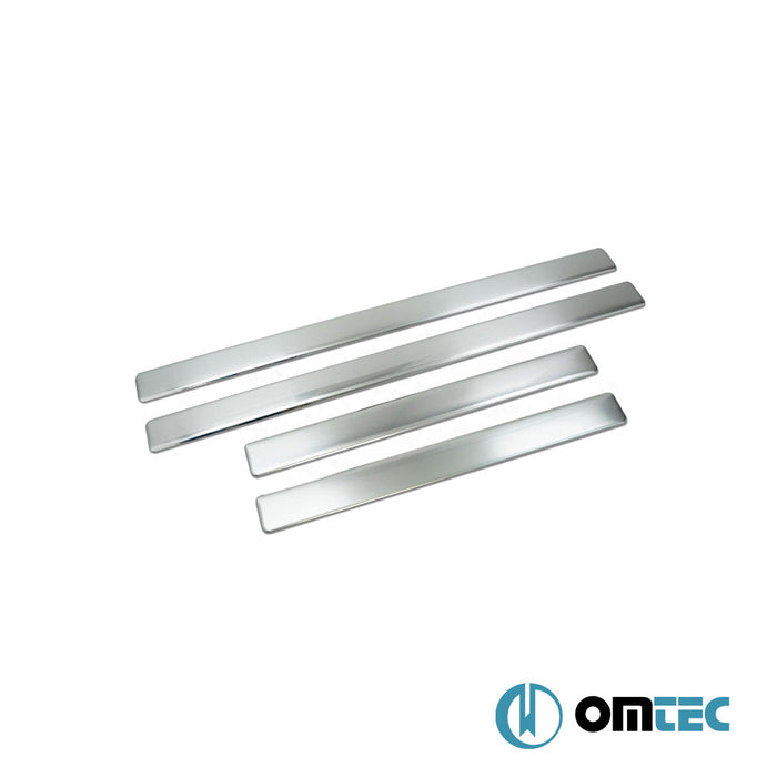 Norm Kapı Eşiği 4 Prç. Paslanmaz Çelik (Parlak) - Citroën Berlingo - MVN B9 PRE - FL - (2008 - 2012)