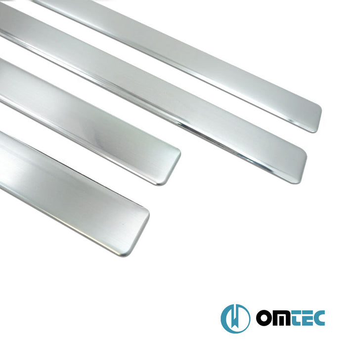 Norm Kapı Eşiği 4 Prç. Paslanmaz Çelik (Parlak) - Citroën Berlingo - MVN B9 PRE - FL - (2008 - 2012)