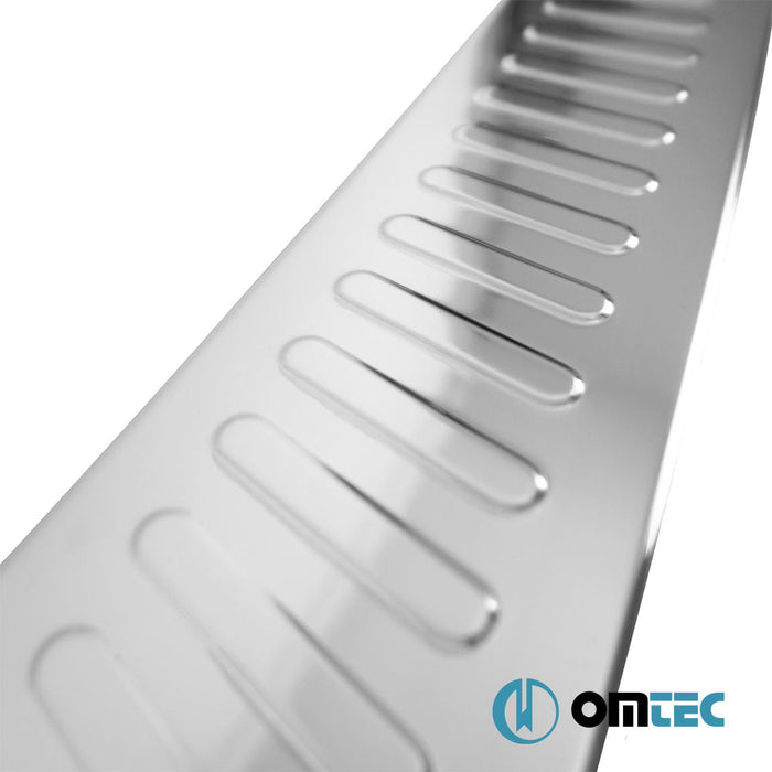 Arka Tampon Eşiği Paslanmaz Çelik (Parlak) - Peugeot Partner Tepee - MVN B9 - (2008 - 2018)