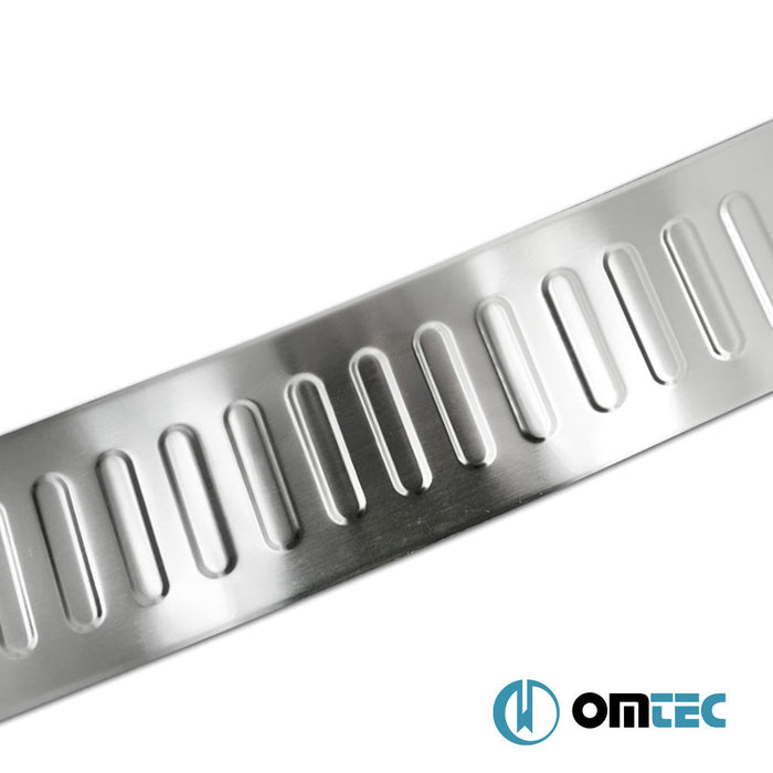 Arka Tampon Eşiği Paslanmaz Çelik (Taşlı) - Citroën Berlingo - MVN B9 - (2008 - 2018)