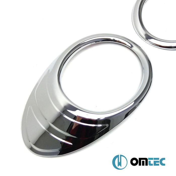 Sis Farı Çerçevesi 2 Prç. ABS Krom - Peugeot Partner Tepee - MVN B9 - (2008 - 2018)