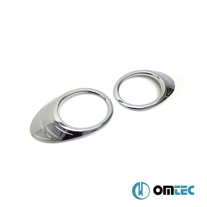 Sis Farı Çerçevesi 2 Prç. ABS Krom - Citroën Berlingo - MVN B9 - (2008 - 2018)