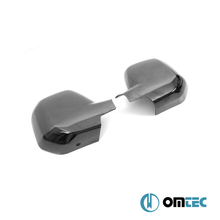 Ayna Kapağı 2 Prç. Abs Siyah Krom - Citroën Berlingo - MVN B9 PRE - FL - (2008 - 2012)