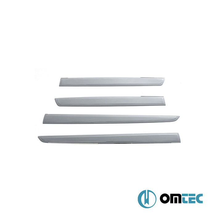 Yan Kapı Çıtası 4 Prç. Paslanmaz Çelik (Parlak) - SsangYong Musso - PK Q200 - (2018 - )