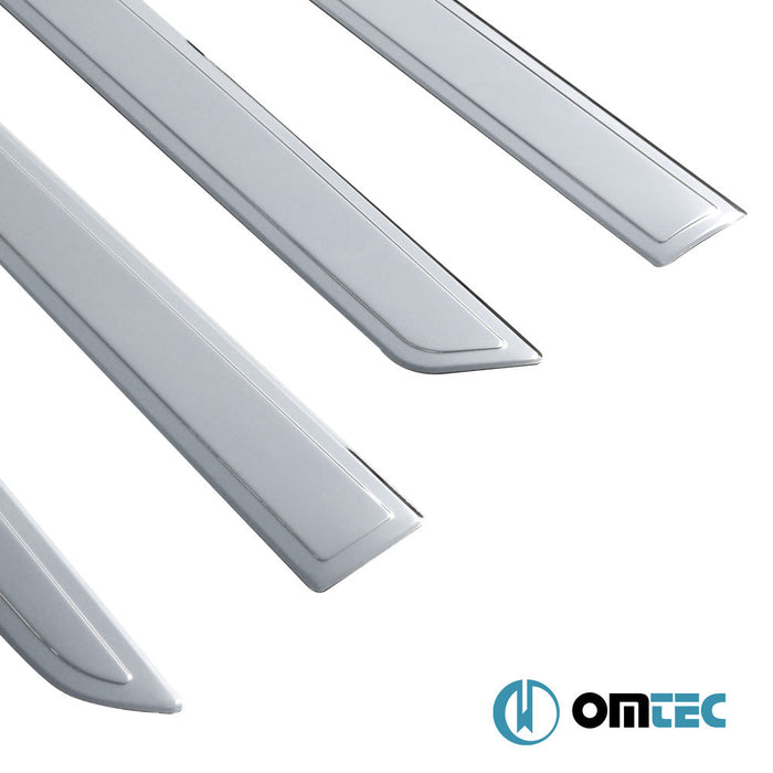 Yan Kapı Çıtası 4 Prç. Paslanmaz Çelik (Parlak) - SsangYong Musso - PK Q200 - (2018 - )