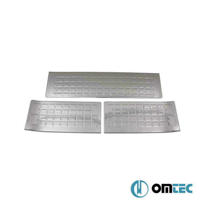 Norm Kapı Eşiği 3 Prç. Paslanmaz Çelik (Parlak) (LHD) - Fiat Scudo - VAN III - (2022 - )