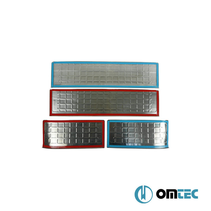 Norm Kapı Eşiği 4 Prç. Paslanmaz Çelik (Parlak) - Citroën Jumpy/Dispatch - VAN III - (2017 - )