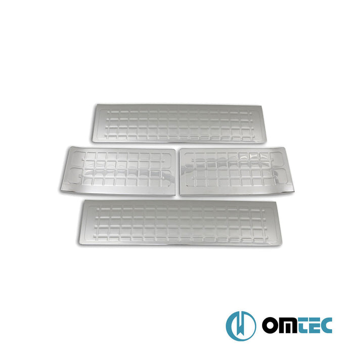 Norm Kapı Eşiği 4 Prç. Paslanmaz Çelik (Parlak) - Opel Zafira Life - VAN I - (2019 - )