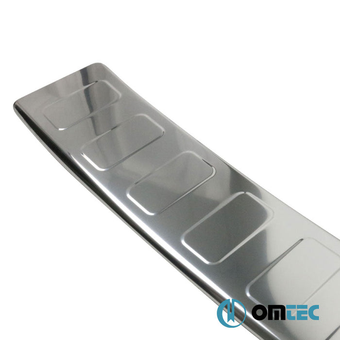 Arka Tampon Eşiği (L1 - L2) Paslanmaz Çelik (Parlak) - Peugeot Traveller - VAN I - (2017 - )