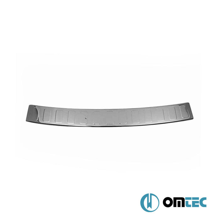 Arka Tampon Eşiği Paslanmaz Çelik (Siyah) (L1 - L2) - Opel Vivaro - VAN III - (2019 - )