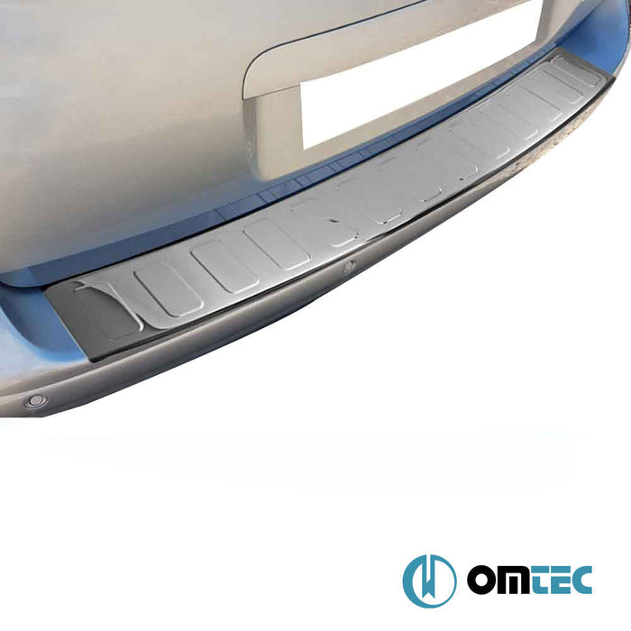 Arka Tampon Eşiği Paslanmaz Çelik (Siyah) (L1 - L2) - Opel Zafira Life - VAN I - (2019 - )