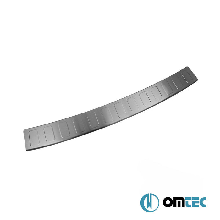 Arka Tampon Eşiği Paslanmaz Çelik (Siyah - Taşlı) (L1 - L2) - Opel Vivaro - VAN III - (2019 - )