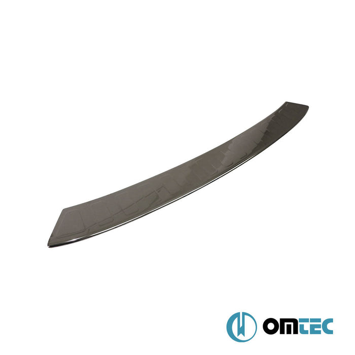 Arka Tampon Eşiği Paslanmaz Çelik (Siyah) (L3) - Peugeot Traveller - VAN I - (2017 - )