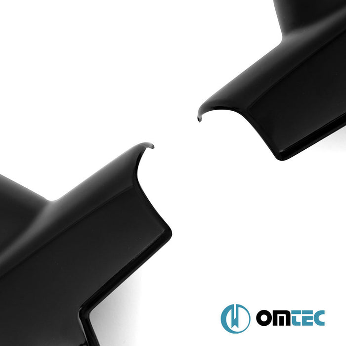 Ayna Kapağı 2 Prç. ABS Piano Siyah - Peugeot Partner - MVN K9 - (2019 - )